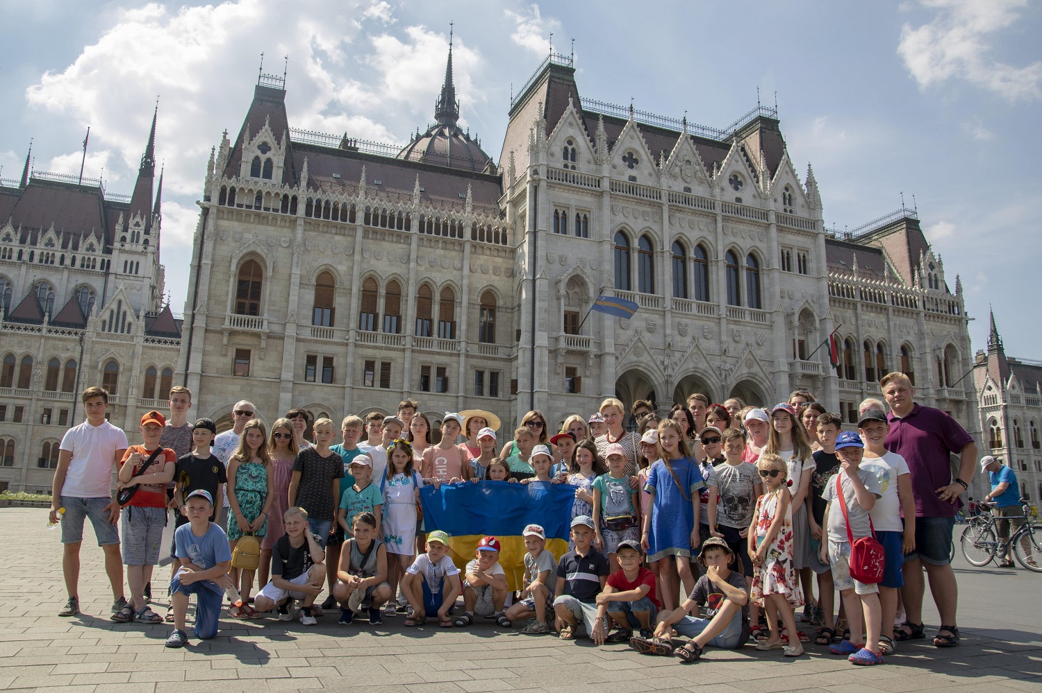 Українські діти в Будапешті